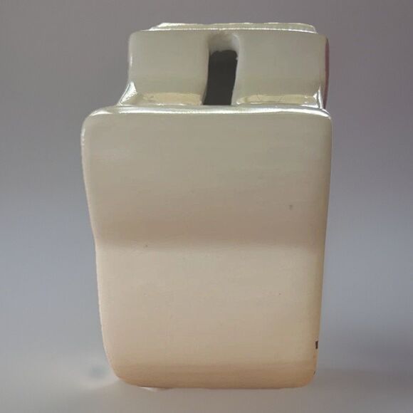 Sanrio Hello Kitty Coin Bank 2013 Ceramic White With Pink Bow - Picture 4 of 6